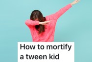 Kids Wouldn’t Stop Talking About A Dance Move, So A Mom Embarrassed Her Child By Doing It Herself