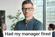 Lazy Manager Was Rude To His Employee, So He Worked With His Coworkers To Gather Evidence And Get Him Fired