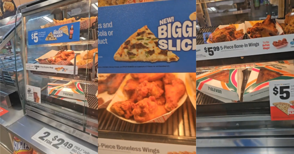 food at a 7-Eleven store