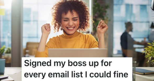 woman working on a computer