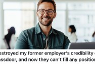Employee Worked In A Toxic Environment, So They Encouraged People Leaving The Company To Leave Bad Online Reviews