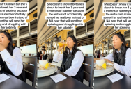 She Was Served An Alcoholic Drink On Accident After She’d Been Sober For Three Years