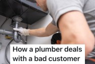Realtor Refused To Pay A Plumber For His Work, So He Made Sure She Had A Big Mess In One Of Her Houses