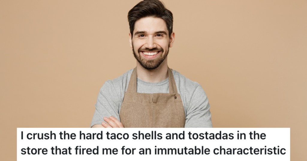 man wearing an apron