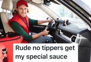 Cheap Customer Was Rude To A Delivery Driver, So They Made Sure Their Food Was As Bland As Possible