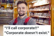 Unruly Customer Wanted To Buy Something For Cheaper Than Advertised, But This Employee Had His Number