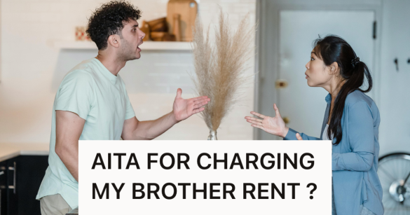 two siblings fighting in their apartment