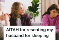 Her Husband Slept Through Every Night And Morning, So One Woman Faced Parenthood Exhausted And Alone