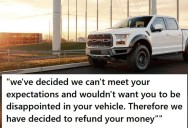 Nightmare Customer Tries To Bully Car Salesmen Into Giving Him Huge Discounts On A F-150 Raptor, But A Chill Guy Ruins His Plans