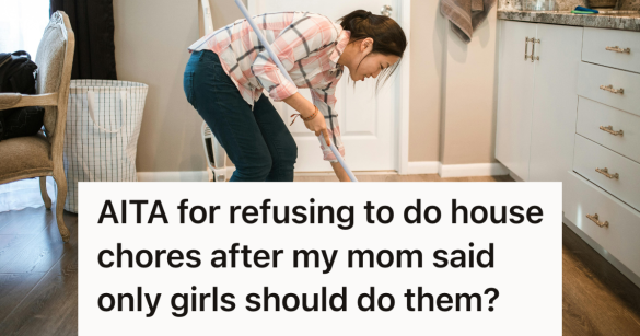 woman cleaning the floors with mop