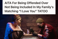Their Family Got Matching Tattoos Without Them, So They Felt An Invisible Divide That They Could No Longer Ignore