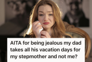 Her Dad Devoted All His Time To His New Family, So One Daughter Wondered If There Was Still Room In His Life For Her