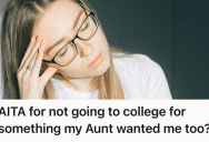 Overbearing Aunt Tried To Dictate One Young Woman’s Future, So When She Chose A Different Path, Her Aunt Wouldn’t Let Her Hear The End Of It