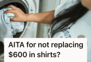 Boyfriend’s Lack of Preparation Led To A Costly Mix-Up With The Laundry, So He Turned His Oversight Into His Girlfriend’s Responsibility
