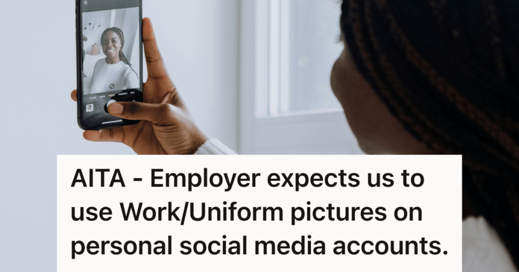 woman taking a selfie with her smartphone