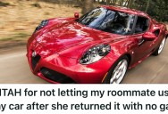 She Agreed To Lend Her Roommate Her Car And Had Just One Condition, But The Car Was Still Returned On Empty