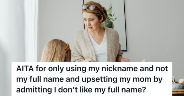 A woman arguing with her daughter