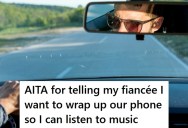 Beekeeper Who Drives A Lot Wants Some Quiet Time In The Car, But His Fiancée Wants To Talk On The Phone The Whole Time