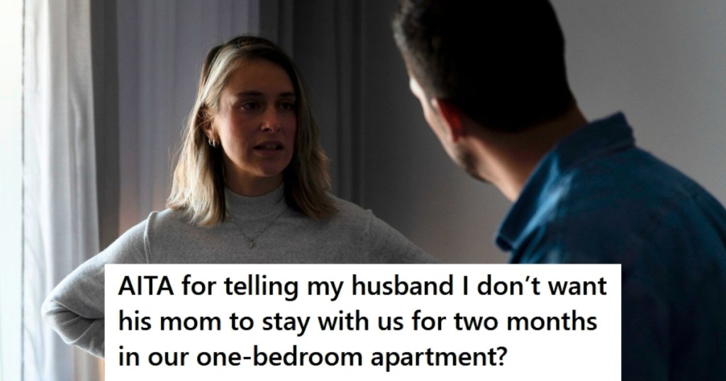 Couple arguing