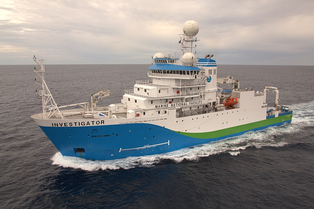 CSIRO's research vessel Investigator