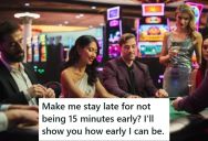 Casino Dealer’s Coworker Gamed The System To Be Able To Leave Early One Night, So He Did The Same Thing And Made Her Stay Late For Months