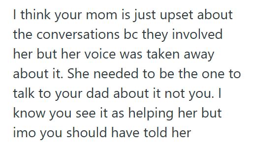 Divorce Details 3 His Mom Wanted A Divorce To Protect Herself Financially, But He Convinced His Dad Not To Sign