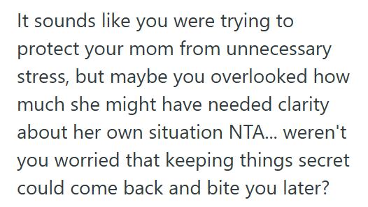 Divorce Details His Mom Wanted A Divorce To Protect Herself Financially, But He Convinced His Dad Not To Sign