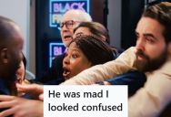 Customer Threatened To Fight Because He Didn’t Work There, But Security Had Been Keeping A Close Eye On This Crazy Customer