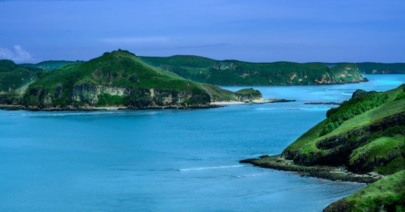 Indonesian islands with water