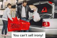 Dad Took His Kids Jewelry Shopping For Their Mom, But When One Tried To Explain Why Irony Was Illegal, Everyone Lost It
