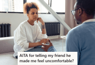 She Met An Old Friend Who Acted Like A Creep And Stalked Her On Her Way Back To Her Car, So She Told Him She Felt Uncomfortable