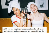 Her Horrible Roommate Showed Up At Her Workplace Claiming She Had Been Referred For A Job, But That Was A Complete Lie