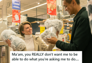 Customer Bought An Item With One Credit Card, But When She Tried To Return It, She Wanted The Refund On A Different Credit Card