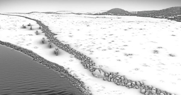 A model of the hunting megastructure