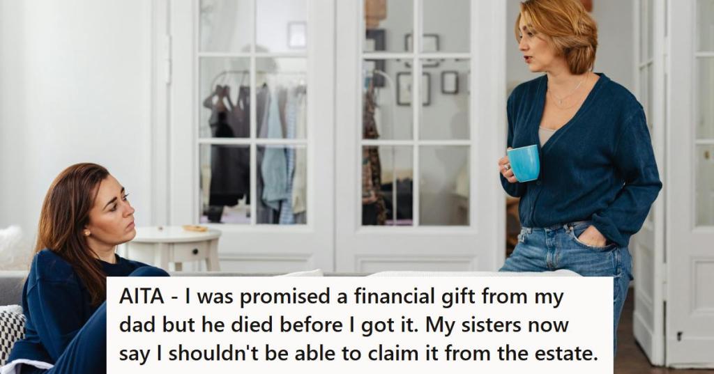 Sisters discussing money but unable to see eye to eye