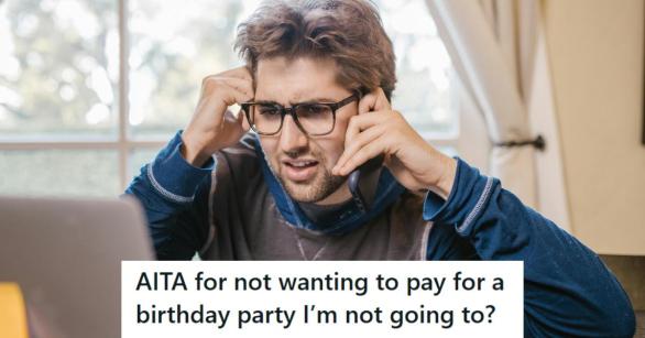 Confused man trying to figure out if he read that correctly.