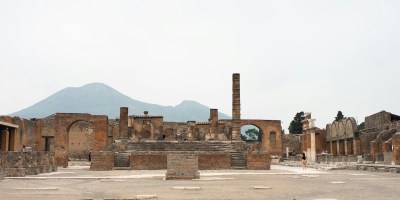 Ruins at Pompeii Archaeological Site