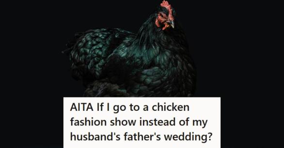 Fluffy dark-colored chicken standing against a dark background