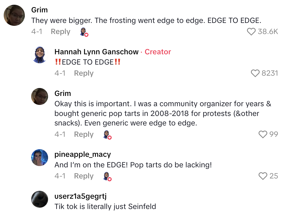 Screenshot 2025 06 01 at 4.06.36 PM They didn’t used to look like this.   This Shopper Wasnt Impressed With The Pop Tarts They Bought