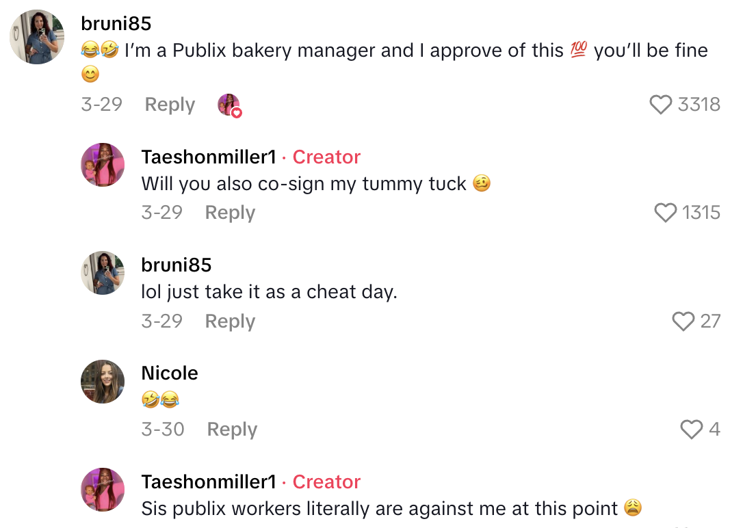 Screenshot 2025 06 01 at 4.57.31 PM Publix Grocery Shopper Got Annoyed When An Employee Wouldnt Take No For An Answer While Offering Food Samples