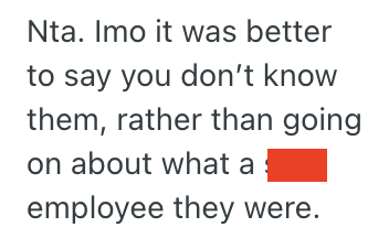 Screenshot 2025 06 02 at 2.44.34 AM Boss Got A Call From A Company Asking About An Incompetent Former Employee Who Used Him As A Reference, So He Said The Name Doesnt Ring A Bell