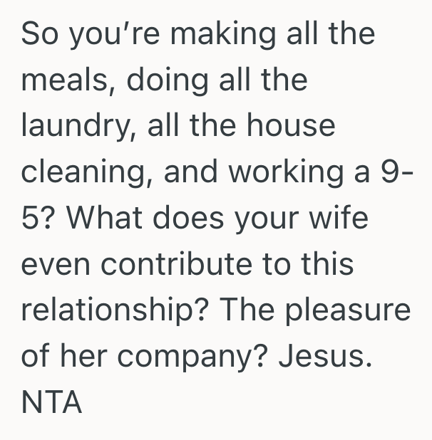 Screenshot 2025 06 03 at 1.07.48 PM Her Wife Expected To Relax While She Juggled Work And Chores Alone, So She Began To Question Whether The Effort In Their Marriage Was Mutual