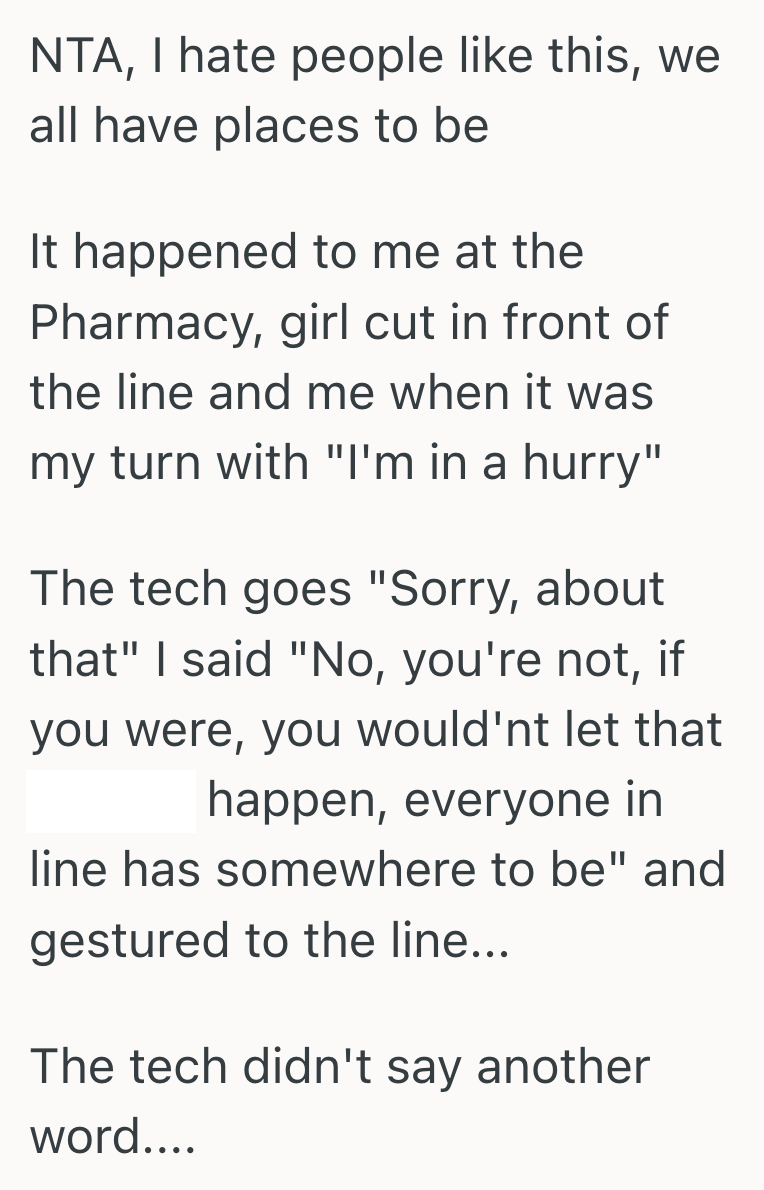 Screenshot 2025 06 03 at 11.17.03 AM Entitled Man Tried To Cut Ahead At The Airport Restaurant, So Hungry Passenger Asserted Themselves And Then Got Blamed For Being Rude