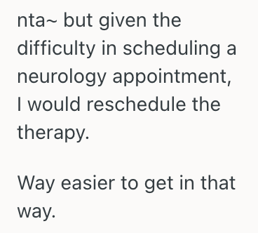 Screenshot 2025 06 04 at 11.10.40 AM Son Has Conflicting Doctors Appointments, But Since One Of Them Is Via A Phone Call, His Parents Think He Should Take The Call In A Public Place