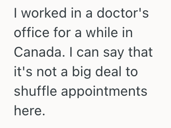 Screenshot 2025 06 04 at 11.12.10 AM Son Has Conflicting Doctors Appointments, But Since One Of Them Is Via A Phone Call, His Parents Think He Should Take The Call In A Public Place