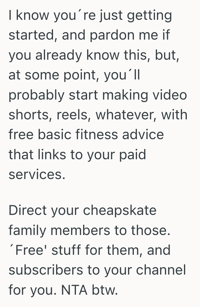 Screenshot 2025 06 04 at 12.22.11 PM He Turned His Passion Into A Career As A Personal Trainer, But His Family Assumed They Deserved Free Access To His Expertise