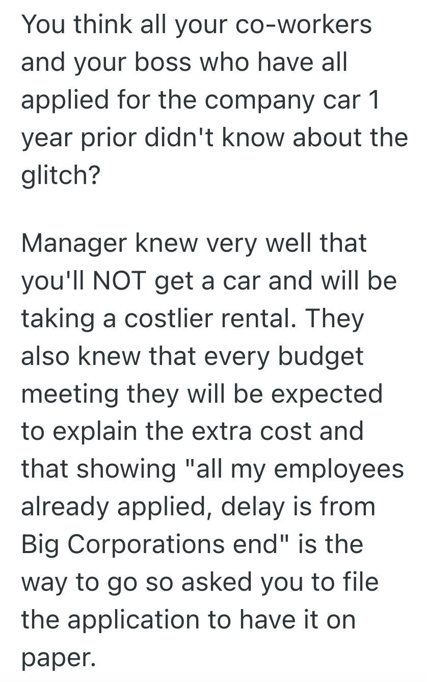 Screenshot 2025 06 04 at 2.39.35 AM His Boss Shut Him Down Before He Could Tell Him There Was A Glitch In The System, So He Got To Rent A Cool Car