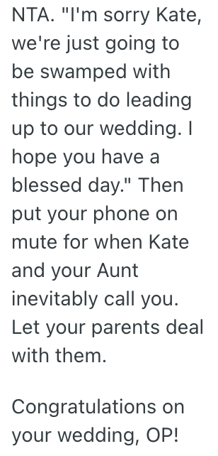 Screenshot 2025 06 04 at 5.15.15 PM Her Cousin Scheduled Her Wedding Right Before Her Date, So This Woman Wont Be Attending