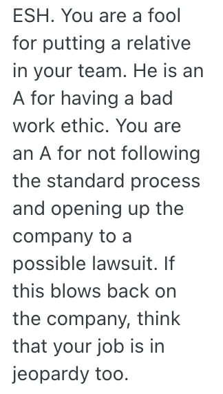 Screenshot 2025 06 04 at 5.27.27 PM Cousin Started Slacking On Job At The Financial Investment Company They Owned, So They Fired Him