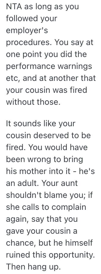 Screenshot 2025 06 04 at 5.27.56 PM Cousin Started Slacking On Job At The Financial Investment Company They Owned, So They Fired Him